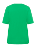 KAFFE curve T-Shirt kurzarm KCmina Loose fit in Bright Green