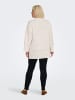 ONLY Carmakoma Strickpullover in Cloud Dancer