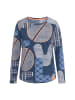 LAURASØN Langarmshirt in navyblau
