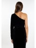 faina Damen One-Shoulder Top in Schwarz