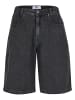 DEF DEF Mesh-Shorts in darkgreywashed