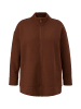 TRIANGLE Sweatshirt Jacke langarm in Braun