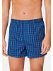 Schiesser Boxershorts Web in Royal Blue