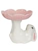 Butlers Deko Hase EASTER mit Blume in Weiß