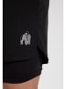 Gorilla Wear Cortez 2-In-1 Shorts - Schwarz