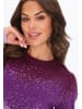 faina Sweater in violet multicolor