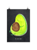 Mr. & Mrs. Panda Poster Avocado Pfeifen ohne Spruch in Kreidetafel