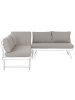 Beliani Kissenbezug COCCORINO in Grau - (W) 130 x (H) 10 x (L) 65 cm