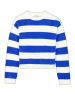 Garcia Pullover in Mohairoptik in cobalt blue