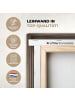 OnlyWow Leinwand Bilder Sandfarben