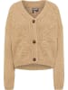 DreiMaster Vintage Strickjacke Mit Knöpfen in Dunkelsand