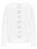 ELBSAND Langarm T-Shirt Tinna in Cloud White