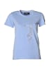 Roberto Geissini Dancing Skelett T-Shirt Blau