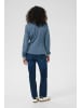 Kaffe Blazer Kinnie Regular fit in Bering Sea/Chalk Stripe