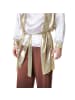 tectake Orientalisches Gewand mit vielen goldenen Elementen, gold