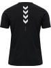 Hummel Hummel T-Shirt Hmlte Training Herren Atmungsaktiv in BLACK