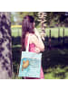 Mr. & Mrs. Panda Tasche Otter Schwimmbad Pommes Design mit Spruch in Weiß
