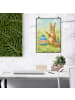 Mr. & Mrs. Panda Plakat Hase Eier Malen Design ohne Spruch in Weiß