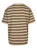 STARTER T-Shirt in unionbeige/darkolive/bark