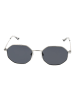 Bulget Unisex Sonnenbrillen Geometrisch Silber