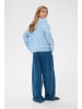 Kaffe Strickpullover KAjinie Loose fit in Powder Blue Melange