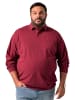 Men Plus Poloshirt in kupfer braun