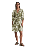 Marc O'Polo Kurzes Print-Kleid relaxed in multi/forest moss