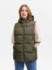 SELECTED FEMME Warme Puffer Stepp Weste Wattierte Übergangsjacke SLFALINA in Khaki