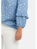 sheego by Joe Browns Bluse in blau gemustert