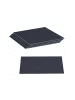 relaxdays 6 x Schieferplatte in Schwarz - (B)40 x (T)30 cm