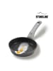 Stoneline Bratpfanne | ohne Deckel in Grau (Griff) | 14 cm