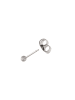myMo at night Women Stud Earrings in Silver