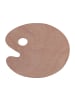 relaxdays 4 x Holz-Mischpalette in Natur - 30,5 x 25 cm