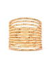 Luxenter Ring Mika mit 18 Karat Gelbgold-Mika gold