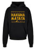 F4NT4STIC Ultra Heavy Hoodie König der Löwen Hakuna Matata in schwarz