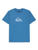 Quiksilver T-Shirt Ev Comp Logo Short Sleeve in Blau