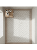 KADIMA DESIGN Teppich Hochflor Hoch-Tief Geometrisch Polypropylen Wohnzimmer