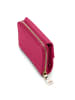 Lazarotti Bologna Leather Geldbörse Leder 12 cm in hot pink