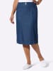 Sieh an! Jeans-Rock in blue-stone-washed