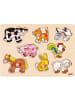 Gollnest & Kiesel Spiel - Steckpuzzle Bauernhof VII (Holzpuzzle)