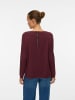 Vero Moda Strickpullover in Winetasting