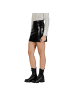 JACQUELINE de YONG Schwarz Polyester Minirock