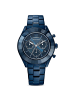 Swarovski Analoguhr für Damen in blau