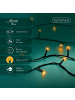 LUMINEO Lichterkette BASIC 40 LED 3 m, schwarzes Kabel, in klassisch warm