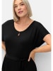 sheego Kleid in schwarz