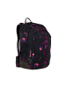 Satch Schulrucksack AIR Mystic Nights in Schwarz/Rosa