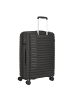 D&N Travel Line 4500 4 Rollen Trolley M 65 cm mit Dehnfalte in black