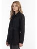 DreiMaster Damen Leichte Baumwolljacke in Schwarz