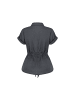 Freshlions Kurzarmbluse Zoey in dark gray