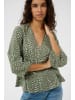 InWear Halblange Ärmel LIBERTYIW A-shape in GREEN FADED DOT